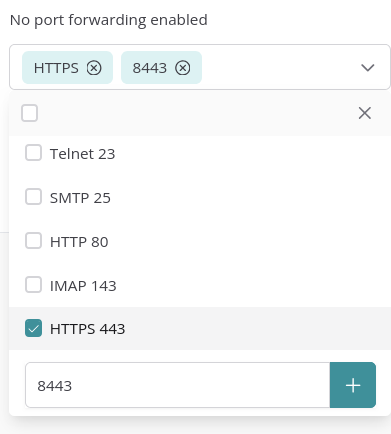 Port Forwarding